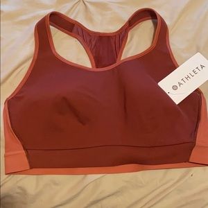 Hustle Sports Bra in Supersonic. By Athleta